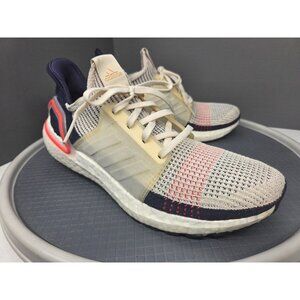 Adidas UltraBoost Running Shoes Men’s Size 10 Black White Sneakers Used